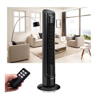 40" LCD Tower Fan Digital Control Oscillating Cooling Air Conditioner Bladeless - B07CZ2VGZK